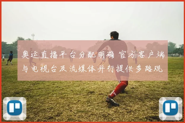 奥运直播平台分配明确 官方客户端与电视台及流媒体并行提供多路观看